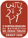 Divinópolis em Minas Gerais foi palco da entrega de medalhas das Olimpíadas Brasileira de Matemática das Escolas Públicas - OBMEP obmep 2008